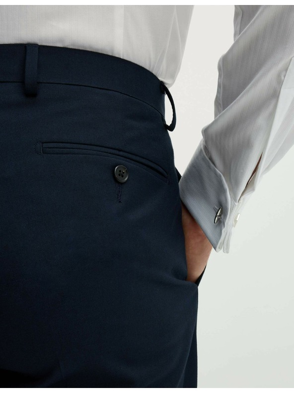 Marks & Spencer Marks & Spencer tamnoplave muške hlače odijela