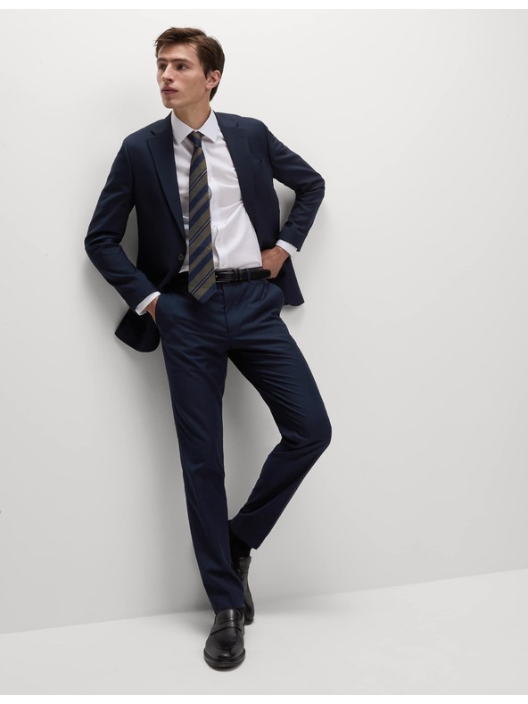 Marks & Spencer Marks & Spencer tamnoplave muške svečane hlače