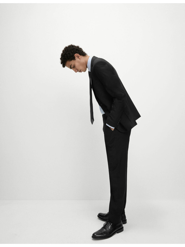 Marks & Spencer Marks & Spencer crna muška rastezljiva jakna