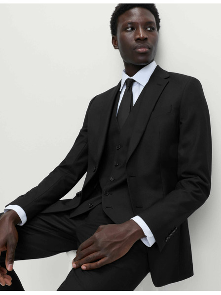 Marks & Spencer Marks & Spencer crni muški uski sako