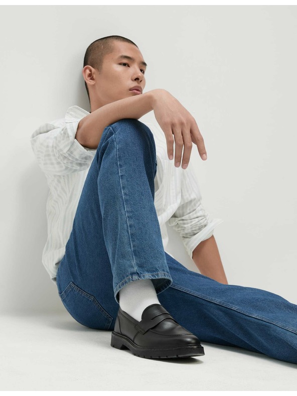 Marks & Spencer Marks & Spencer plave muške traperice ravnog kroja