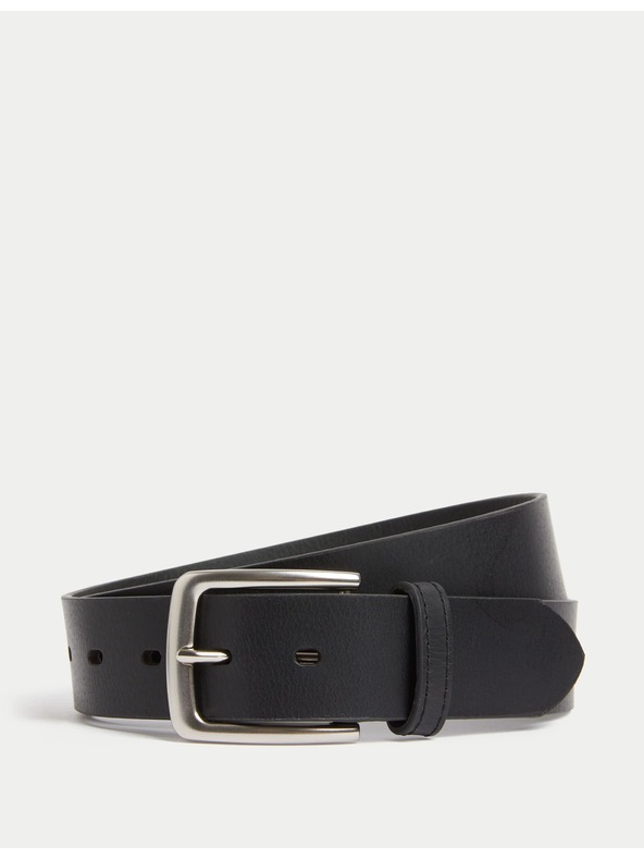 Marks & Spencer Marks & Spencer crni muški kožni remen