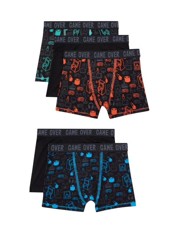 Marks & Spencer Marks & Spencer 3 paketa pamučnih rastezljivih kratkih hlača (5-16 godina)