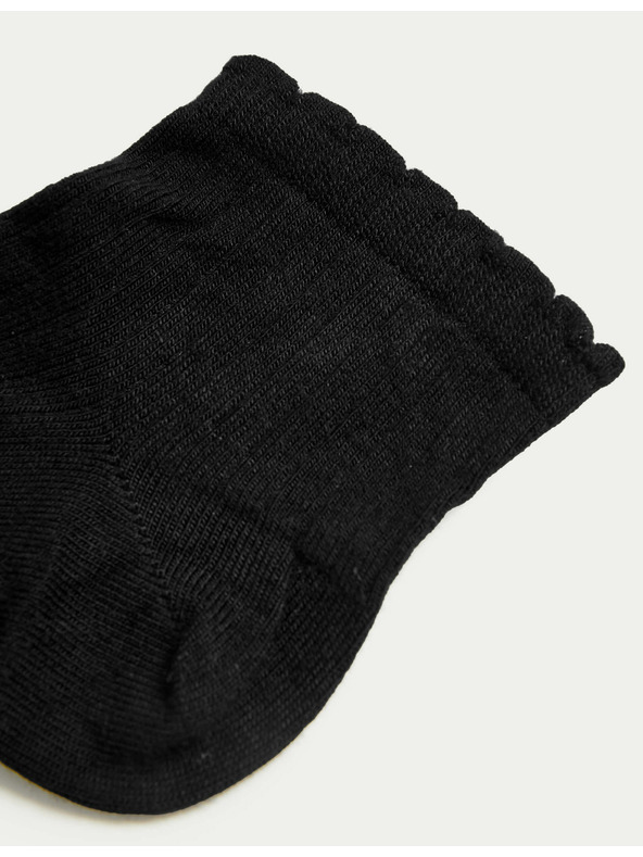 Marks & Spencer 5 pari bešavnih čarapa Marks & Spencer crne boje