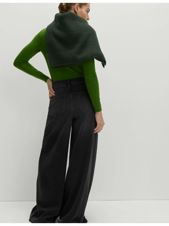 Marks & Spencer Marks & Spencer lyocell™ traperice širokih nogavica u crnoj boji