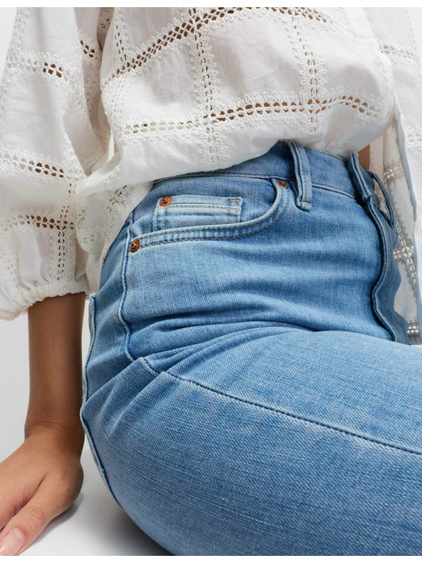 Marks & Spencer Marks & Spencer plave ženske traperice visokog struka