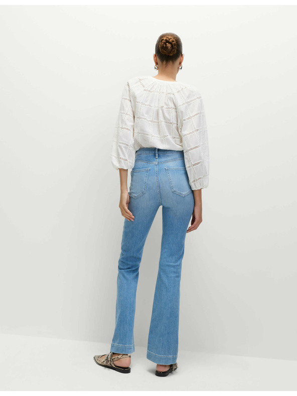 Marks & Spencer Marks & Spencer plave ženske traperice visokog struka