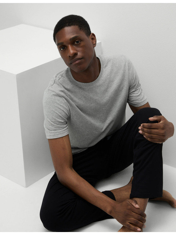 Marks & Spencer Marks & Spencer crna i siva muška pidžama