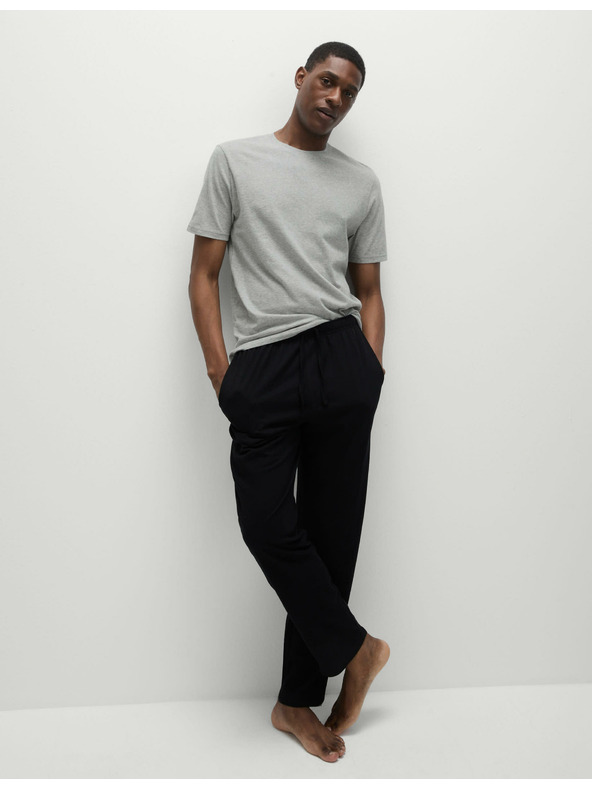 Marks & Spencer Marks & Spencer crna i siva muška pidžama