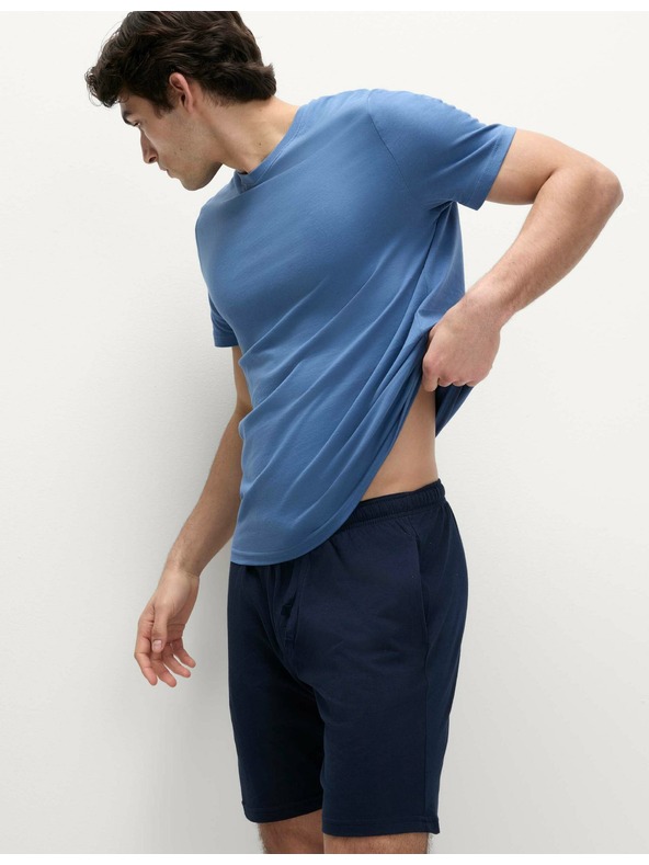 Marks & Spencer Plava muška kratka pidžama Marks & Spencer