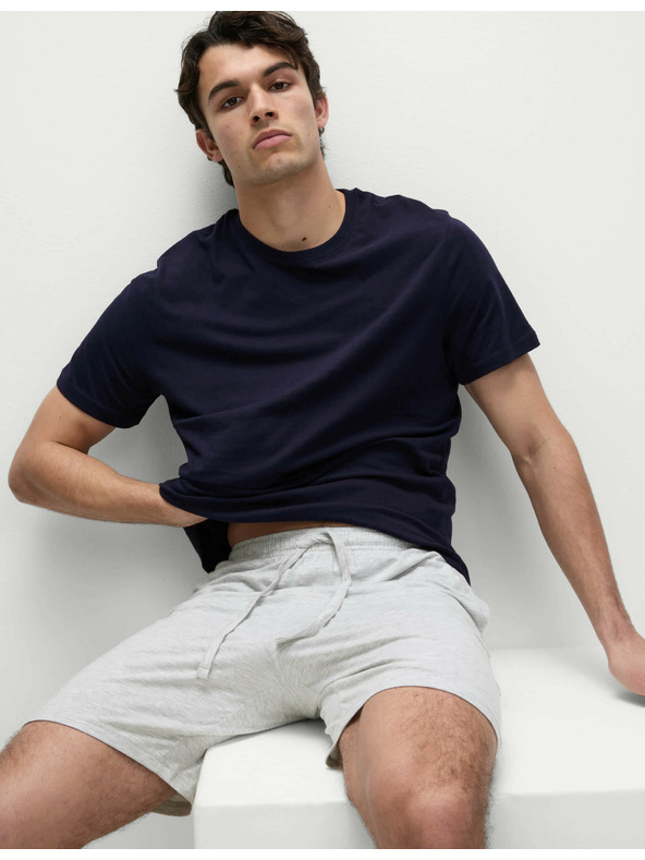 Marks & Spencer Marks & Spencer sivo-plavi muški set pidžama