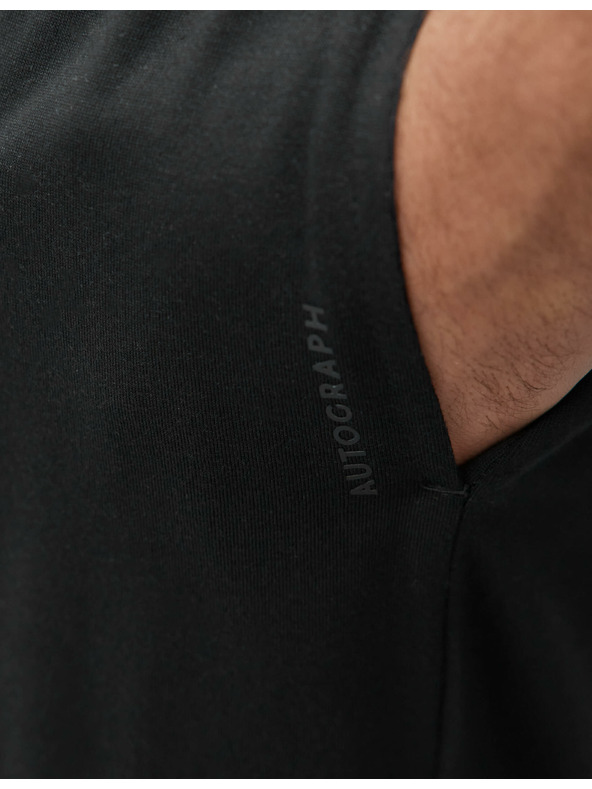 Marks & Spencer Marks & Spencer Supima® crne muške pidžame hlače