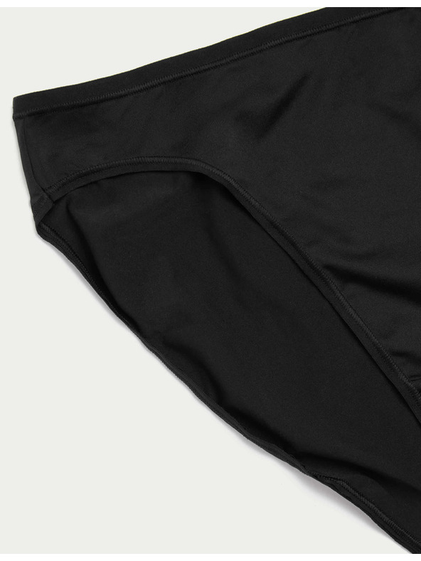 Marks & Spencer Marks & Spencer 5 paketa bez vidljivih ukrasa Visoko izrezane gaćice od mikrovlakana Crne
