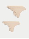 Marks & Spencer Set od pet ženskih gaćica u bež boji marke Marks & Spencer
