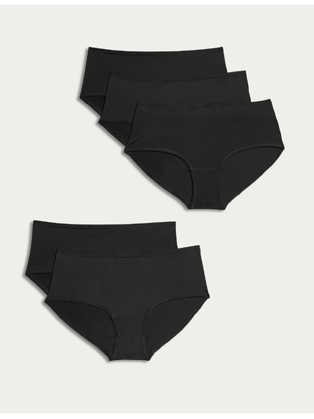 Marks & Spencer Set od pet ženskih gaćica Marks & Spencer crne boje