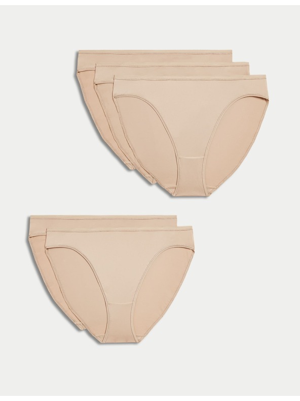 Marks & Spencer Set od pet ženskih gaćica visokog struka u bež boji marke Marks & Spencer