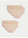 Marks & Spencer Set od pet ženskih gaćica u bež boji marke Marks & Spencer