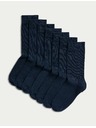 Marks & Spencer Set od sedam pari muških čarapa u tamno plavoj boji Marks & Spencer Cool & Fresh™