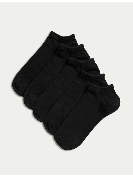 Marks & Spencer 5 pari sportskih čarapa s Cool & Fresh™ tehnologijom Marks & Spencer crne