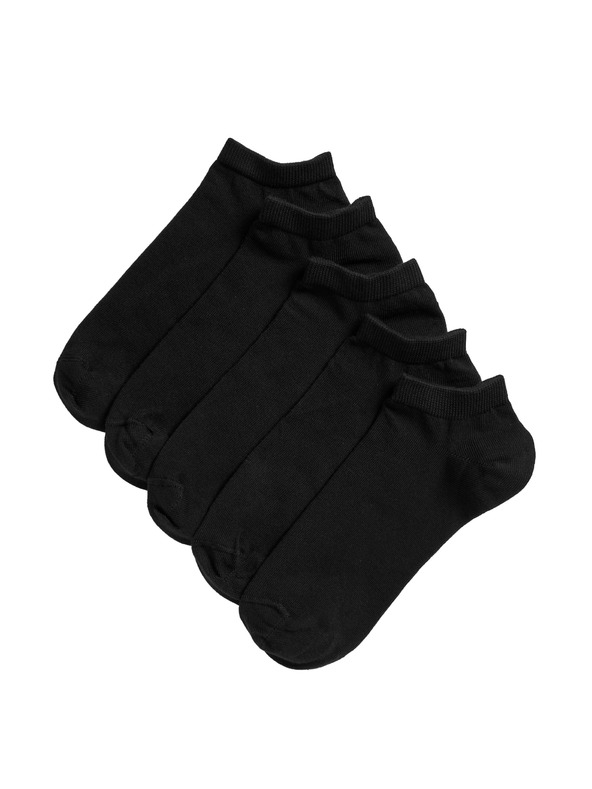 Marks & Spencer 5 pari sportskih čarapa s Cool & Fresh™ tehnologijom Marks & Spencer crne