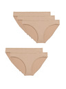 Marks & Spencer Marks & Spencer niske bikini gaćice od mikrovlakana bez vidljivog ruba, paket od 5 komada, bež