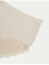 Marks & Spencer Pamučne gaćice visokog struka, 3 kom Marks & Spencer bež