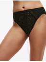 Marks & Spencer Amelia High Cut Lace Briefs 3 Pack Marks & Spencer Black