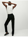 Marks & Spencer Marks & Spencer crne ženske žersej hlače s ravnim nogavicama