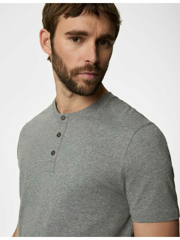 Marks & Spencer Marks & Spencer Green Check Pure Cotton Pidžama set