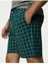 Marks & Spencer Marks & Spencer Green Check Pure Cotton Pidžama set