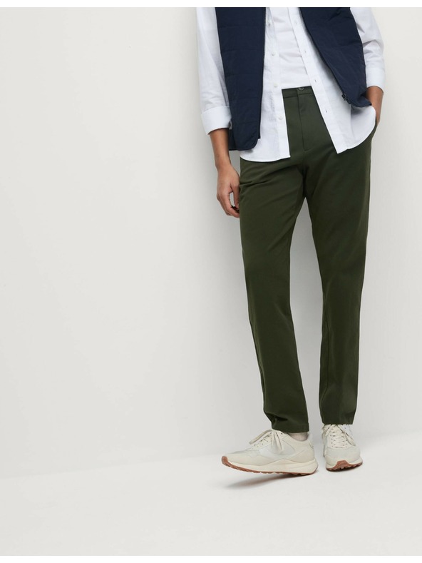 Marks & Spencer Ultimate Marks & Spencer zelene uske hlače od kepera