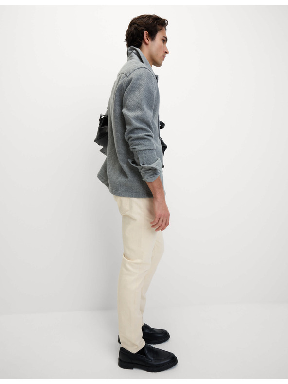 Marks & Spencer Marks & Spencer Slim Fit rastezljive traperice krem ​​boje