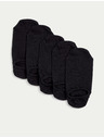 Marks & Spencer Trainer Liners™ kratke čarape s Cool & Fresh™ tehnologijom, 5 pari u pakiranju Marks & Spencer crne
