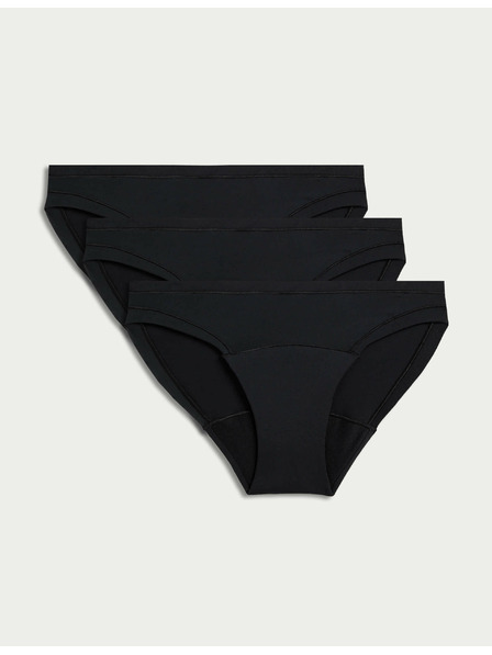 Marks & Spencer Visoko upijajuće menstrualne bikini gaćice 3 pakiranja Marks & Spencer Black