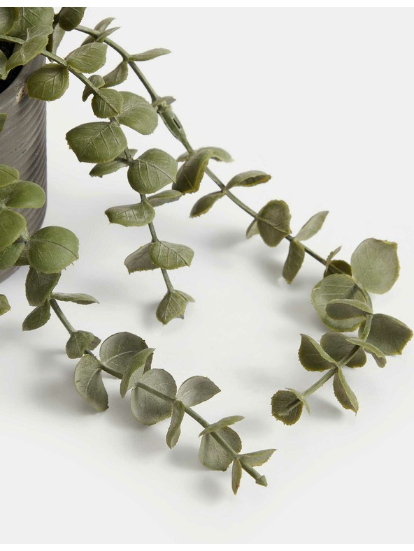 Marks & Spencer Zeleno umjetno viseće cvijeće u betonskoj žardinjeri Marks & Spencer