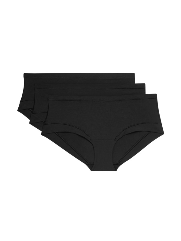 Marks & Spencer Marks & Spencer modalne kratke hlače niskog struka s Flexifit™ tehnologijom, paket od 3 komada, crne