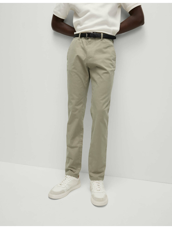 Marks & Spencer Marks & Spencer bež rastezljive chino hlače uskog kroja