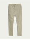 Marks & Spencer Marks & Spencer bež rastezljive chino hlače uskog kroja