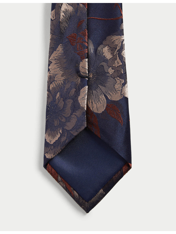 Marks & Spencer Cvjetna kravata od 100% svile Marks & Spencer crvena