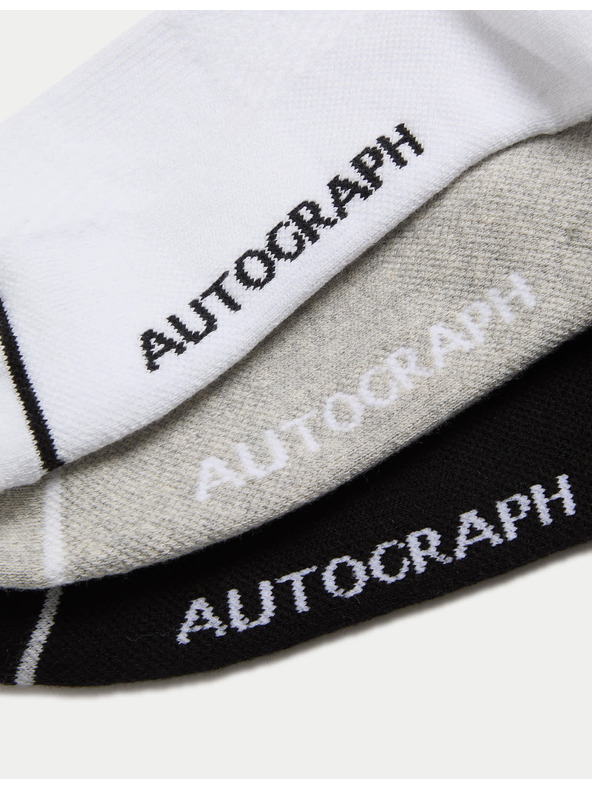 Marks & Spencer Sportske čarape od smjese Supima® pamuke, 3 kom Marks & Spencer višebojna