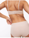 Marks & Spencer Boxer gaćice bez vidljivih rubova s visokim strukom, 3 kom u pakiranju Marks & Spencer bež