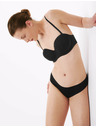 Marks & Spencer Nevidljive brazilske gaćice bez vidljivih rubova, 3 kom u pakiranju Marks & Spencer crne