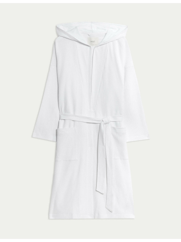 Marks & Spencer Udoban žersej ogrtač s vaflastim uzorkom Marks & Spencer