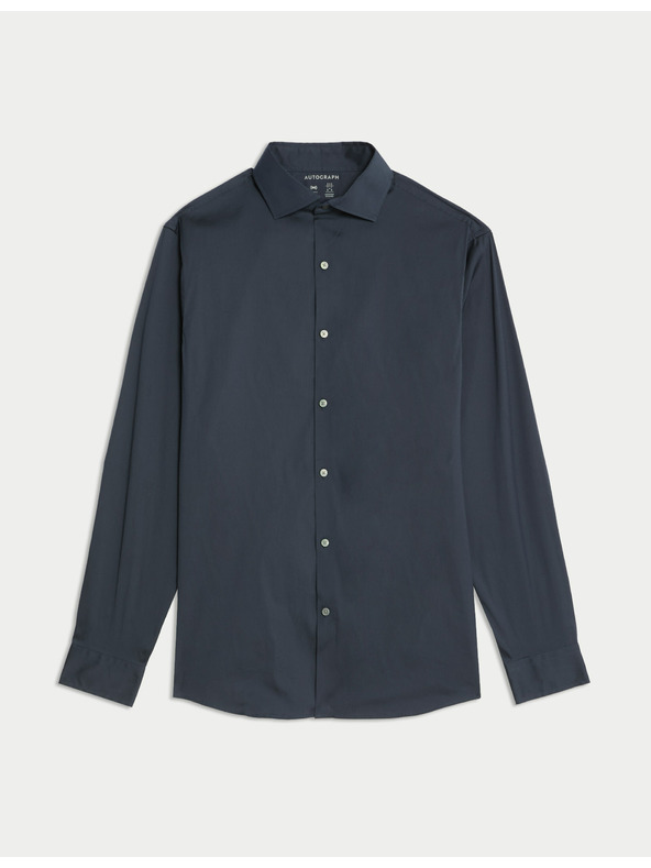 Marks & Spencer Uska košulja Marks & Spencer mornarsko plava