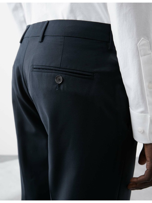 Marks & Spencer Marks & Spencer hlače od mješavine vune blago suženog kroja