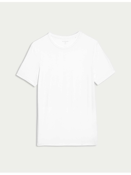 Marks & Spencer Marks & Spencer White Supima® majica bez rukava od mješavine pamuka