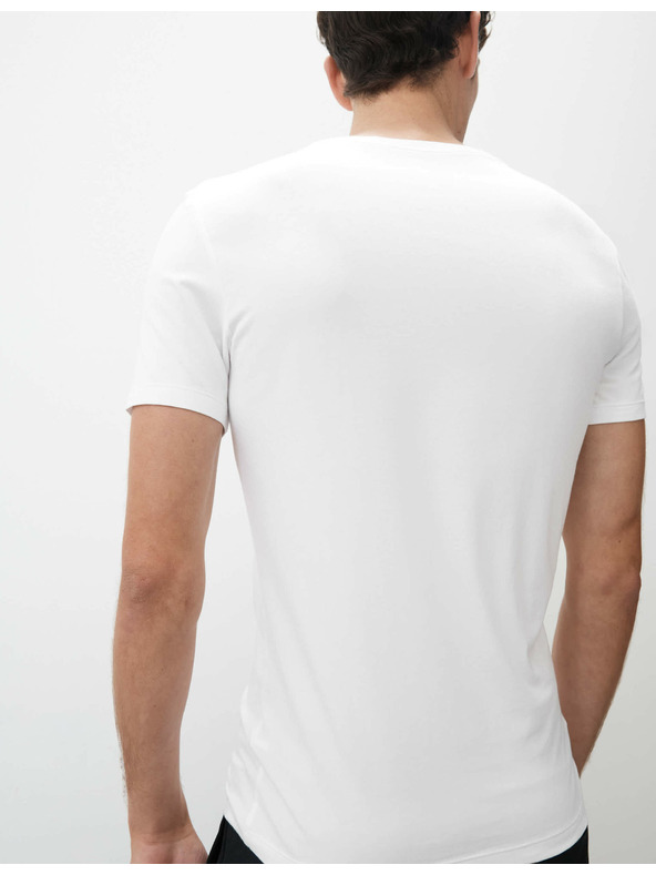 Marks & Spencer Marks & Spencer White Supima® majica bez rukava od mješavine pamuka