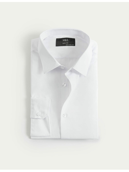 Marks & Spencer Marks & Spencer bijela uska košulja Easy Iron