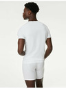 Marks & Spencer Set od tri muške osnovne majice kratkih rukava u bijeloj boji s Cool & Fresh™ tehnologijom Marks & Spencer
