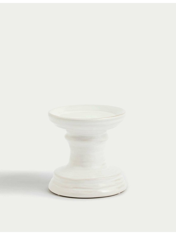 Marks & Spencer Keramički svijećnjak Marks & Spencer bijela